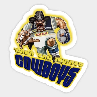 North Queensland Cowboys - 'CARN THE MIGHTY COWBOYS! Sticker